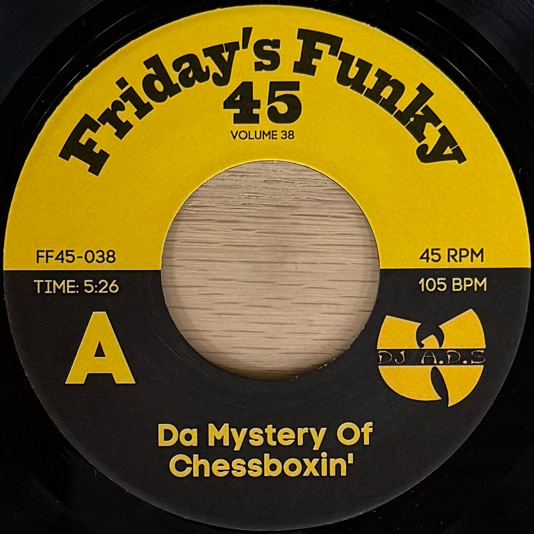 DJ A.D.S. - Da Mystery of Chessboxin' b/w C.R.E.A.M. (7")