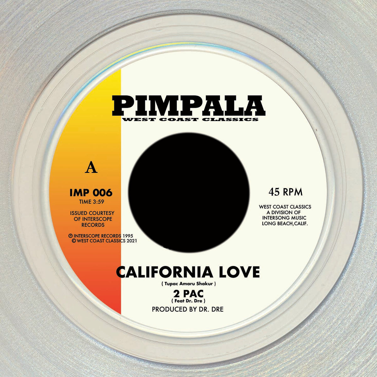 2Pac - California Love b/w Ice Cube - Jackin' 4 Beats