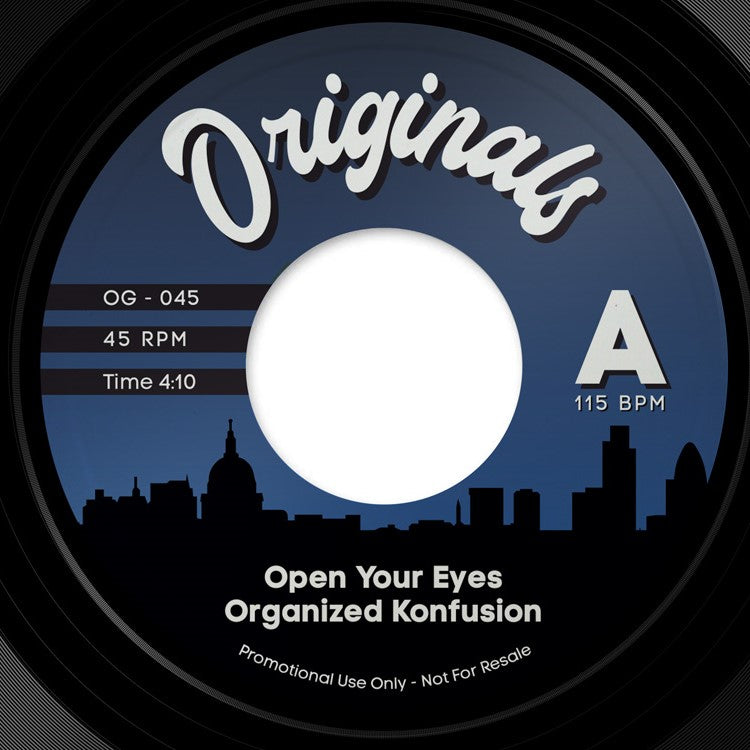 Organized Konfusion - Open Your Eyes b/w Herbie Hancock - Chameleon