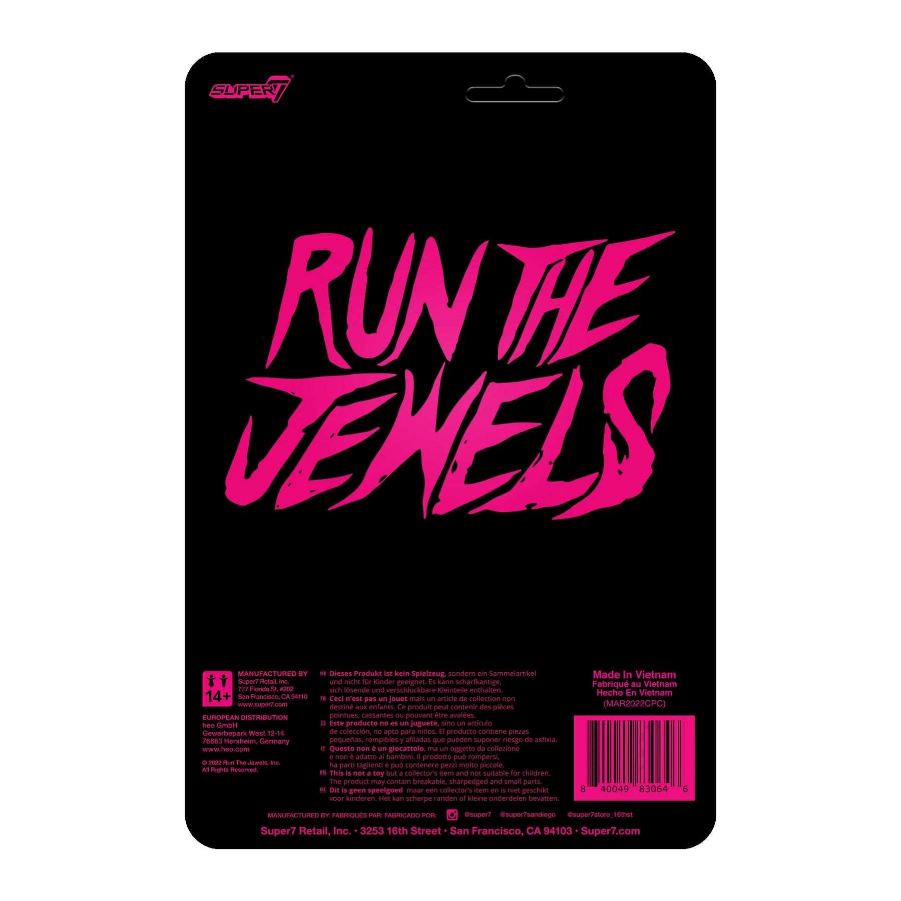 Run The Jewels (Killer Mike & El-P) - 2-Pack