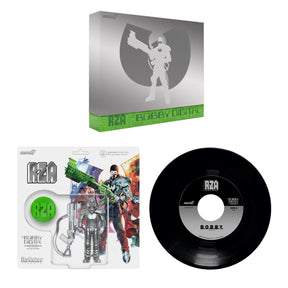 RZA/Bobby Digital Box Set w/figure, 45 Adaptor & 7" Of RZA’s “B.O.B.B.Y.” b/w “Holocaust (Silkworm)”