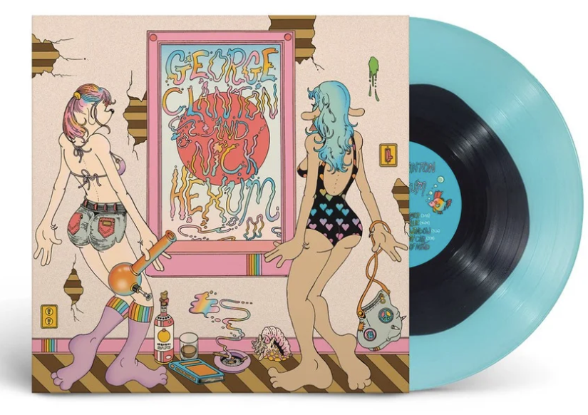 George Clanton and Nick Hexum - George Clanton and Nick Hexum (LP) (Blue eye vinyl)