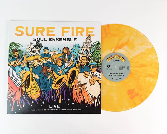 Sure Fire Soul Ensemble, The - Live At Panama 66 (Clear/Orange LP)