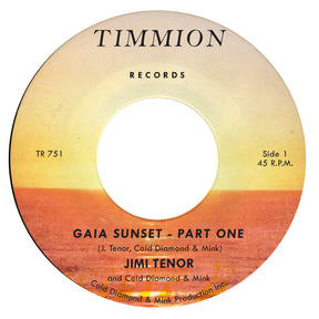 Jimi Tenor & Cold Diamond & Mink - Gaia Sunset Part 1 b/w Part 2