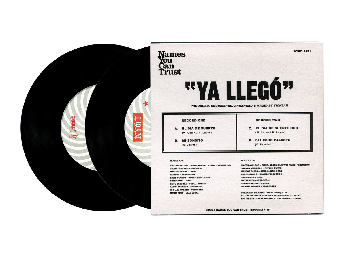 Ticklah - Ya Llego (7"x2 EP)