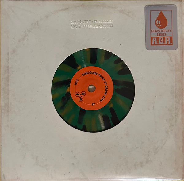 Orang-Utan - Chocolate Piano b/w Bulldozer - Gallows Hill (Splatter Vinyl) (7")