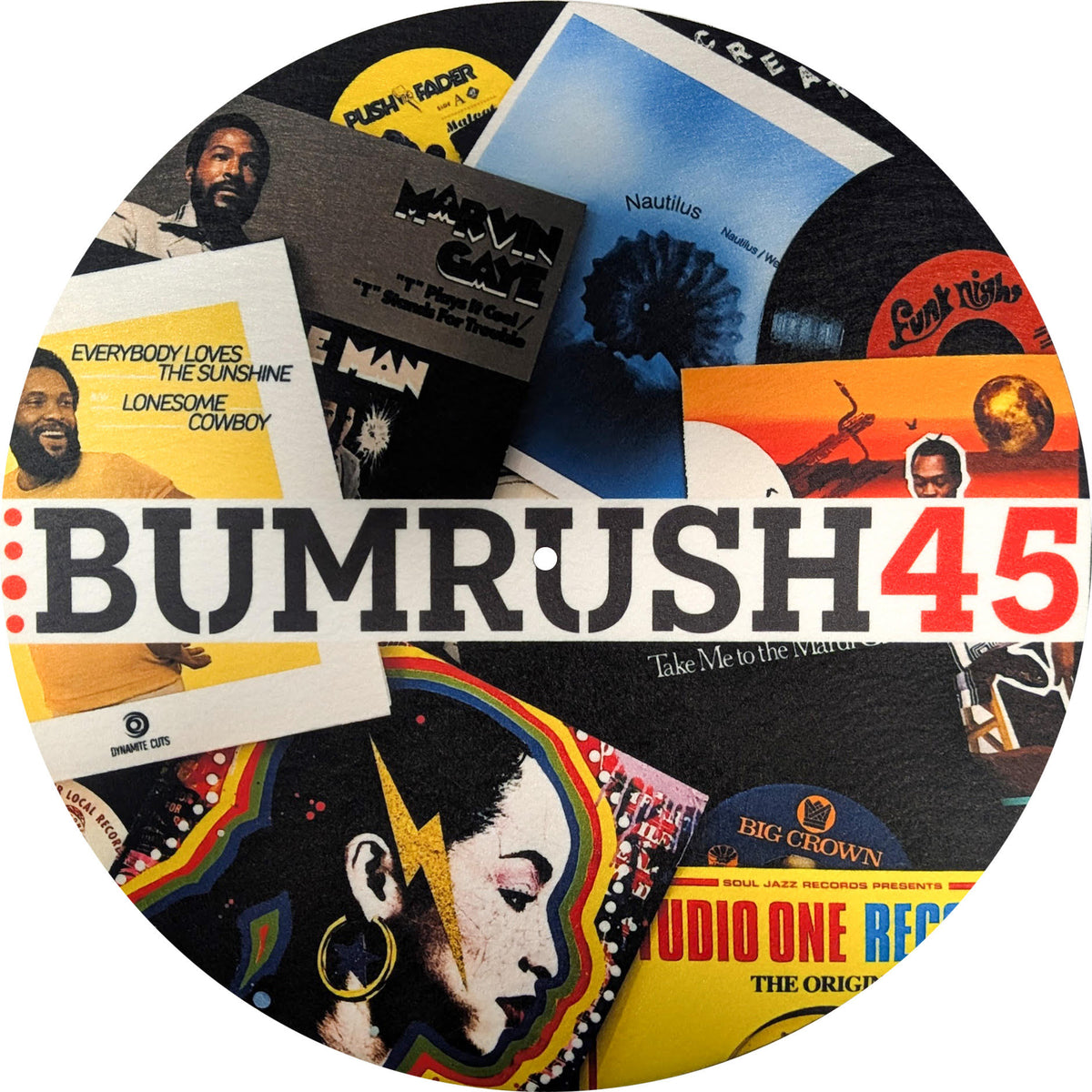 BUMRUSH45 - Soul - 12" Slipmat