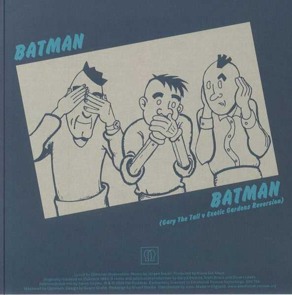 Die Radierer - Batman b/w Batman (Reversion)
