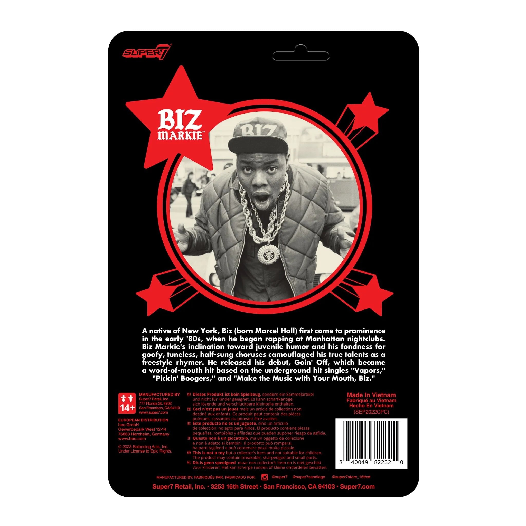 Biz Markie - ReAction Figure