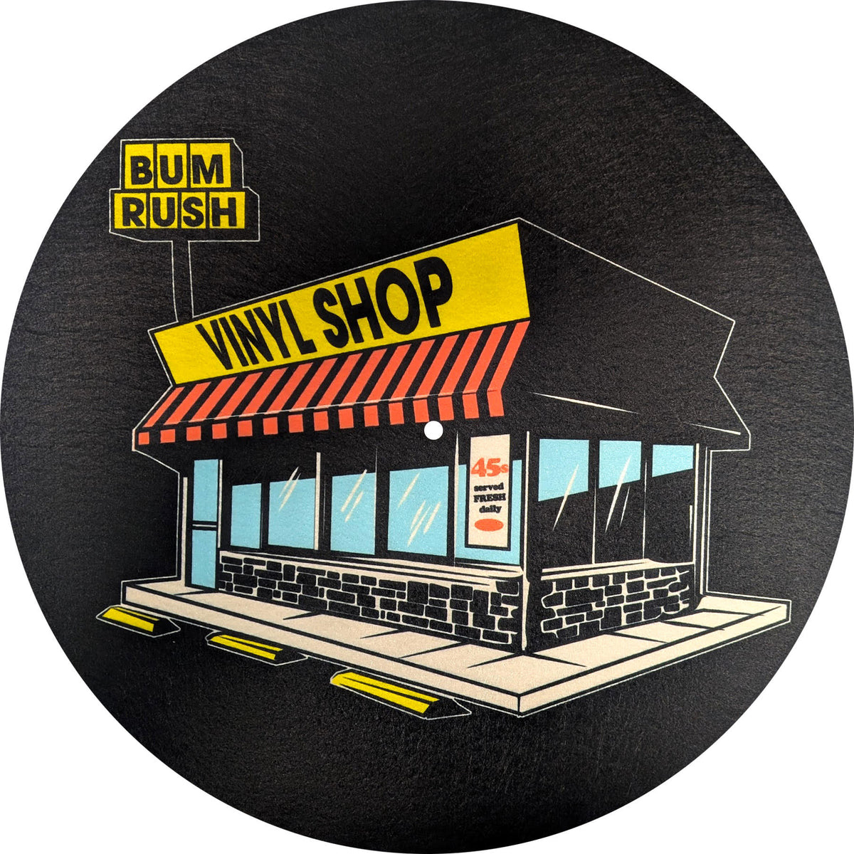 BUMRUSH Vinyl Shop - Block Shop - 12" Slipmat