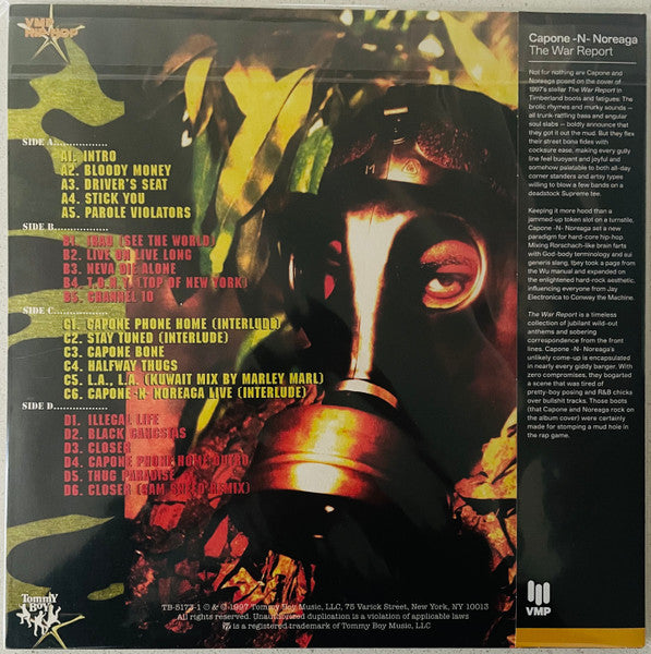 Capone-N-Noreaga - The War Report (Yellow Vinyl) (2LP)