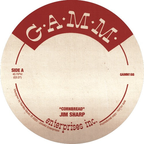 Jim Sharp - Cornbread b/w 2000TwentyFoe