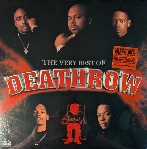 Various Artists - The Very Best Of Death Row (180g Solid Gold Vinyl) (2LP)