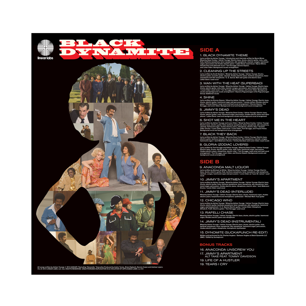 Adrian Younge - Presents Black Dynamite  (Original Motion Picture Soundtrack) (LP)