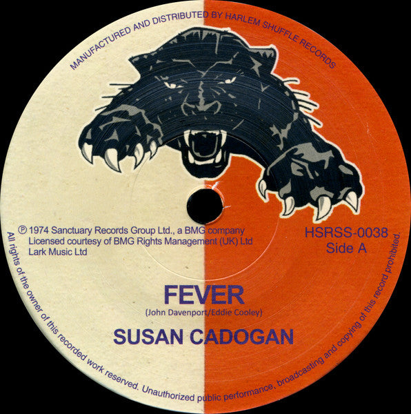 Susan Cadogan - Fever b/w The Upsetters - Influenza Dub (7")