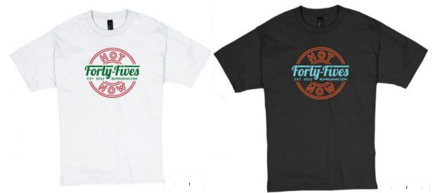 Hot Forty-Fives Now - Tee Shirt