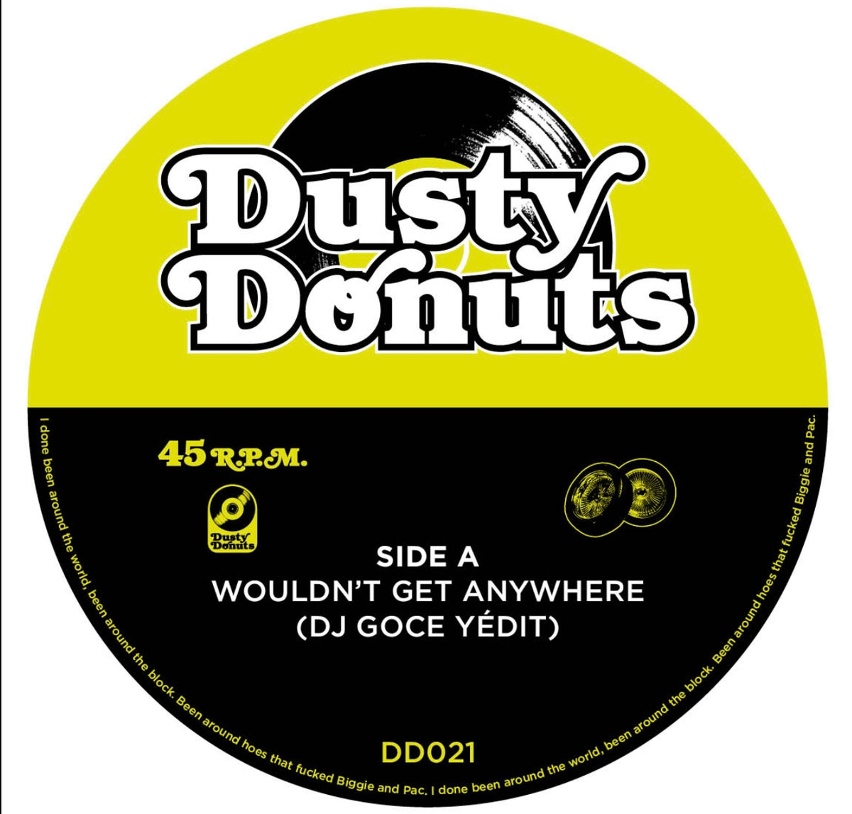 Dusty Donuts 21: DJ Goce - Couldn't Get Anywhere b/w All These Problems