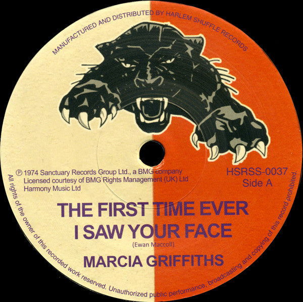 Marcia Griffiths - The First Time I Ever Saw Your Face b/w Gypsy Man (7")