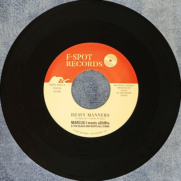 MARCUS I meets aDUBta & The Black Oak Root All Stars - Heavy Manners b/w Version