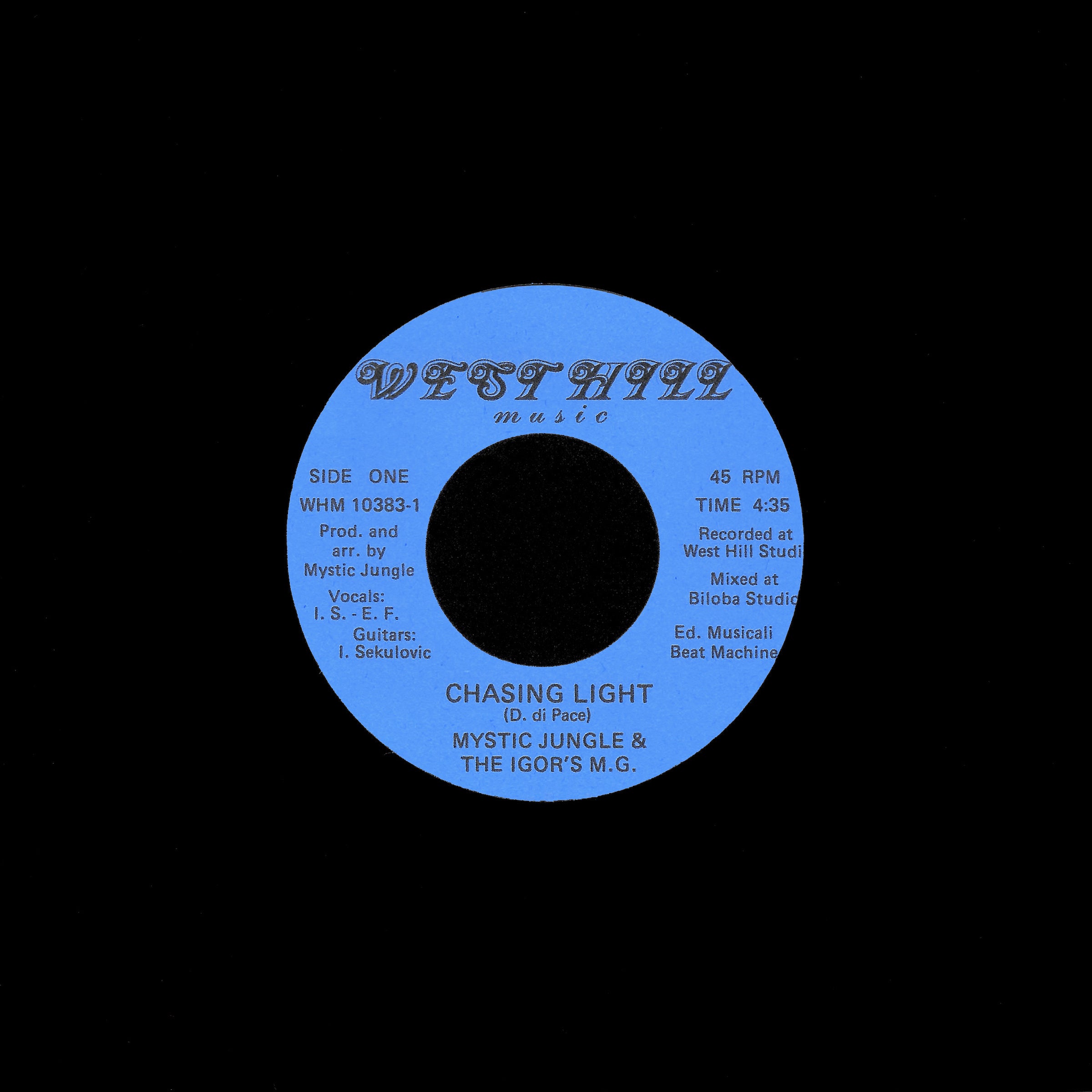 Mystic Jungle - Chasing Light b/w Under Pressure (7")