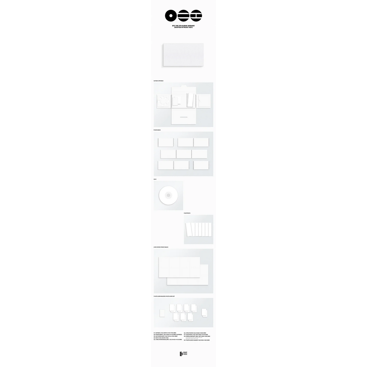 BTS - ARIRANG (Rooted in Music Version) (CD)