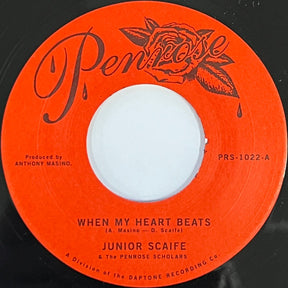 Junior Scaife - When My Heart Beats b/w Moment To Moment