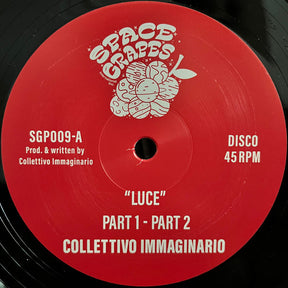 Collettivo Immaginario (Space Grapes) - Luce Part 1 & Part 2 b/w Luna Gioia Part 1 & Part 2 (12")