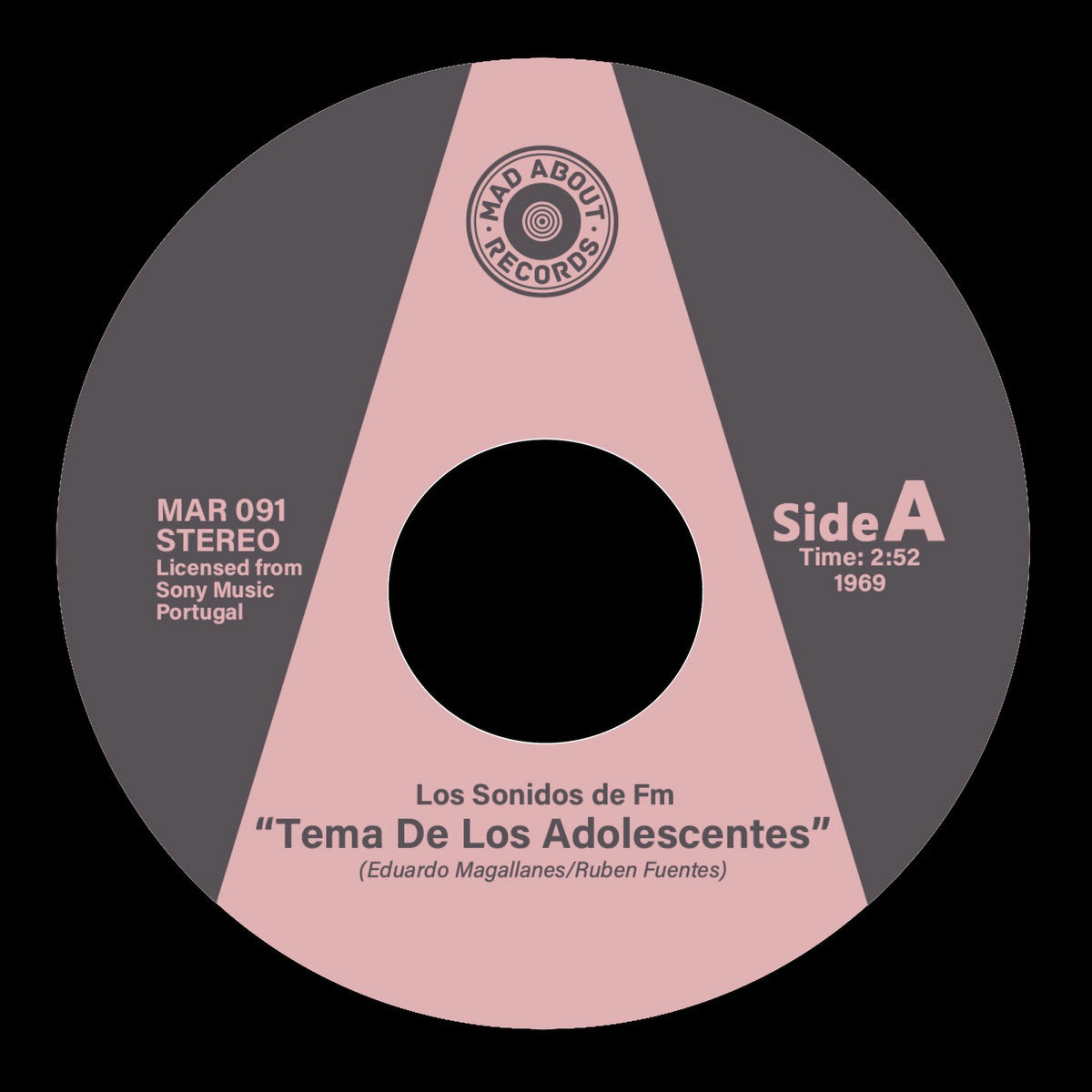 Los Sonidos de Fm - Tema De Los Adolescents b/w Sola - Taboo