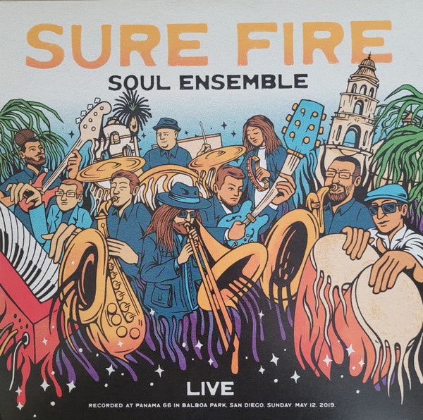 Sure Fire Soul Ensemble, The - Live At Panama 66 (Clear/Orange LP)