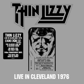 Thin Lizzy - Live In Cleveland 1976 (Clear Vinyl) (LP) (2026 RSD April)