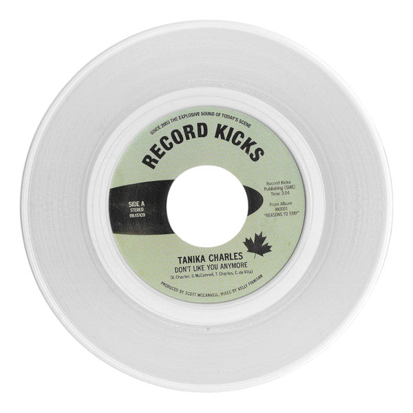 Tanika Charles - Don't Like You Anymore b/w Here When You're Ready