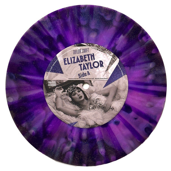 Taylor Swift - Elizabeth Taylor ("Cry My Eyes Violet Glitter" Vinyl) (7") (2026 RSD April)