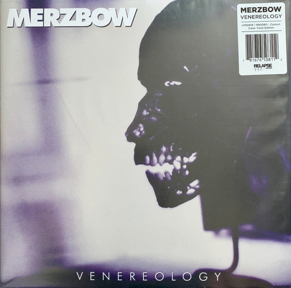 Merzbow - Venereology (Milky Clear Base With Neon Violet And White/Black Vinyl) (2LP)