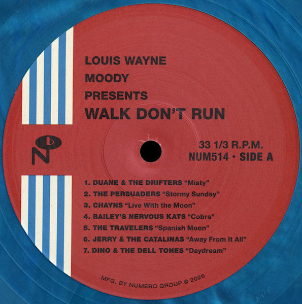 Various Artists - Walk Don't Run (Blue Castaway Vinyl) (LP)