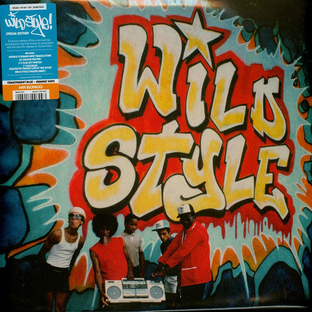 Various Artists - Wild Style OST (Blue & Orange Vinyl) (2LP + bonus 7")