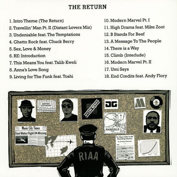 新品Amerigo Gazaway/Yasiin Gaye Return 2LP Amerigo Gazaway - Yasiin Gaye: The Return (2LP)