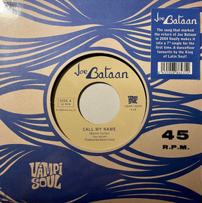 Joe Bataan - Call My Name b/w Inst