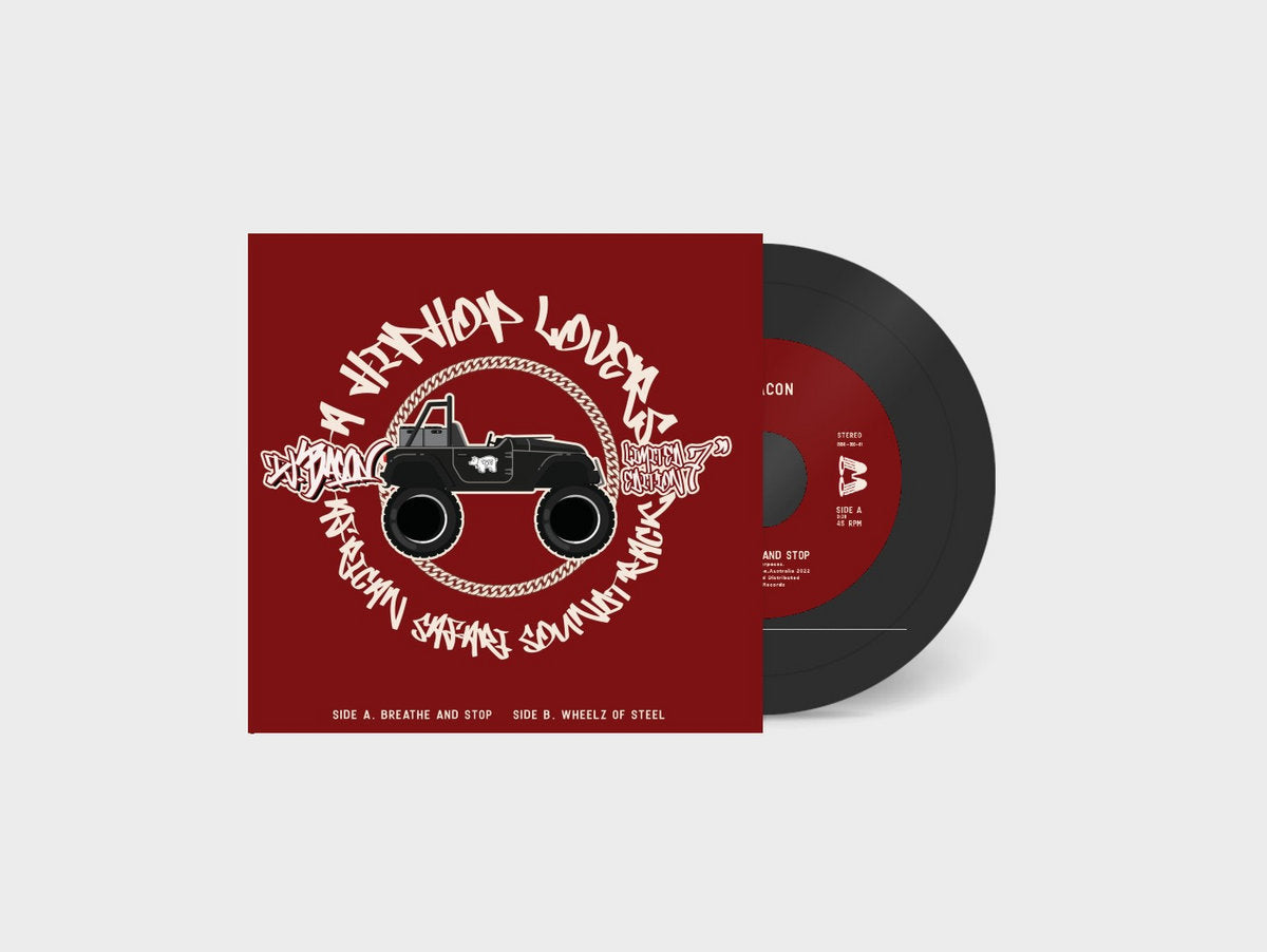 DJ Bacon - Breathe & Stop b/w Wheelz of Steel