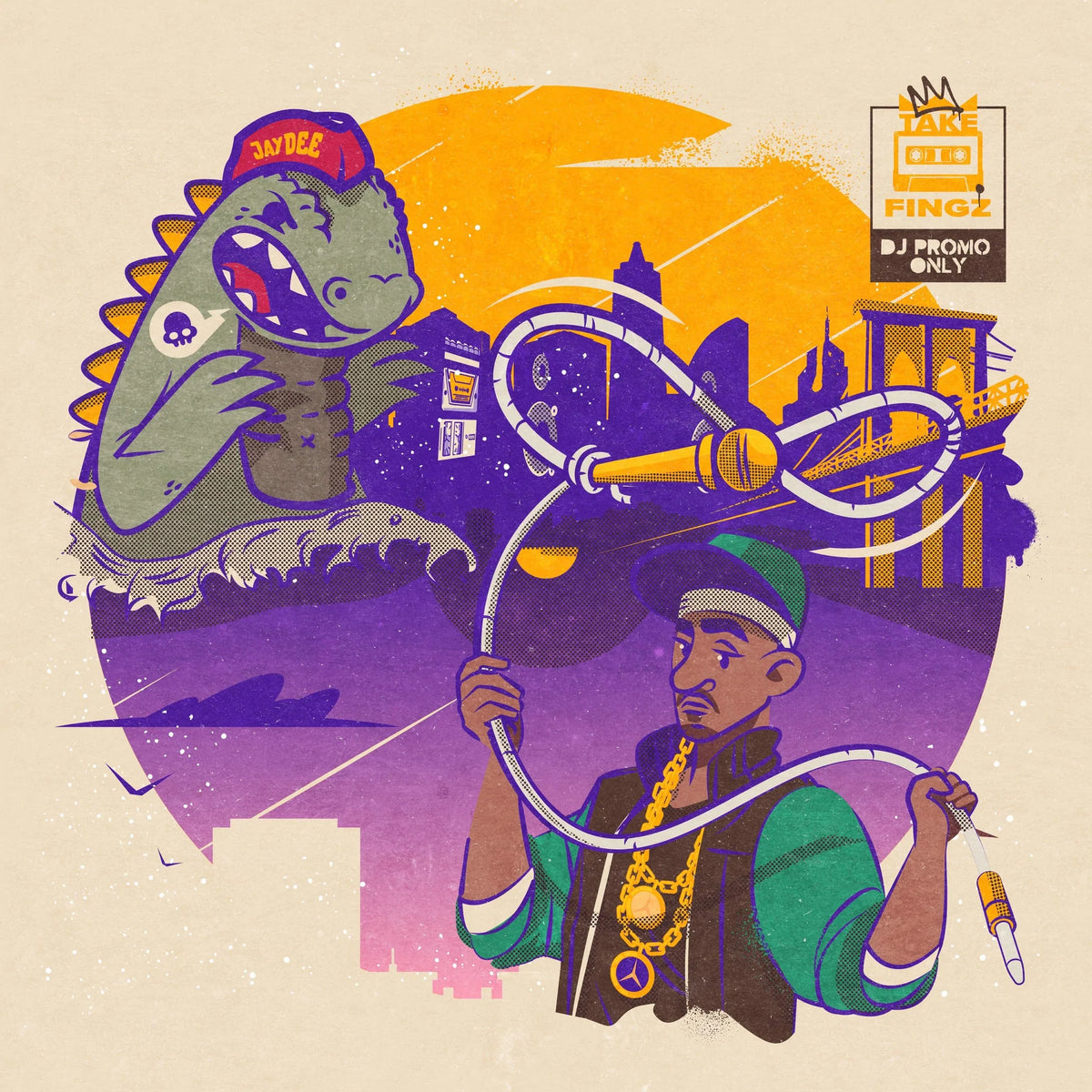Deejay Katch - Let the Funk Hit Em b/w 90% of Main Source