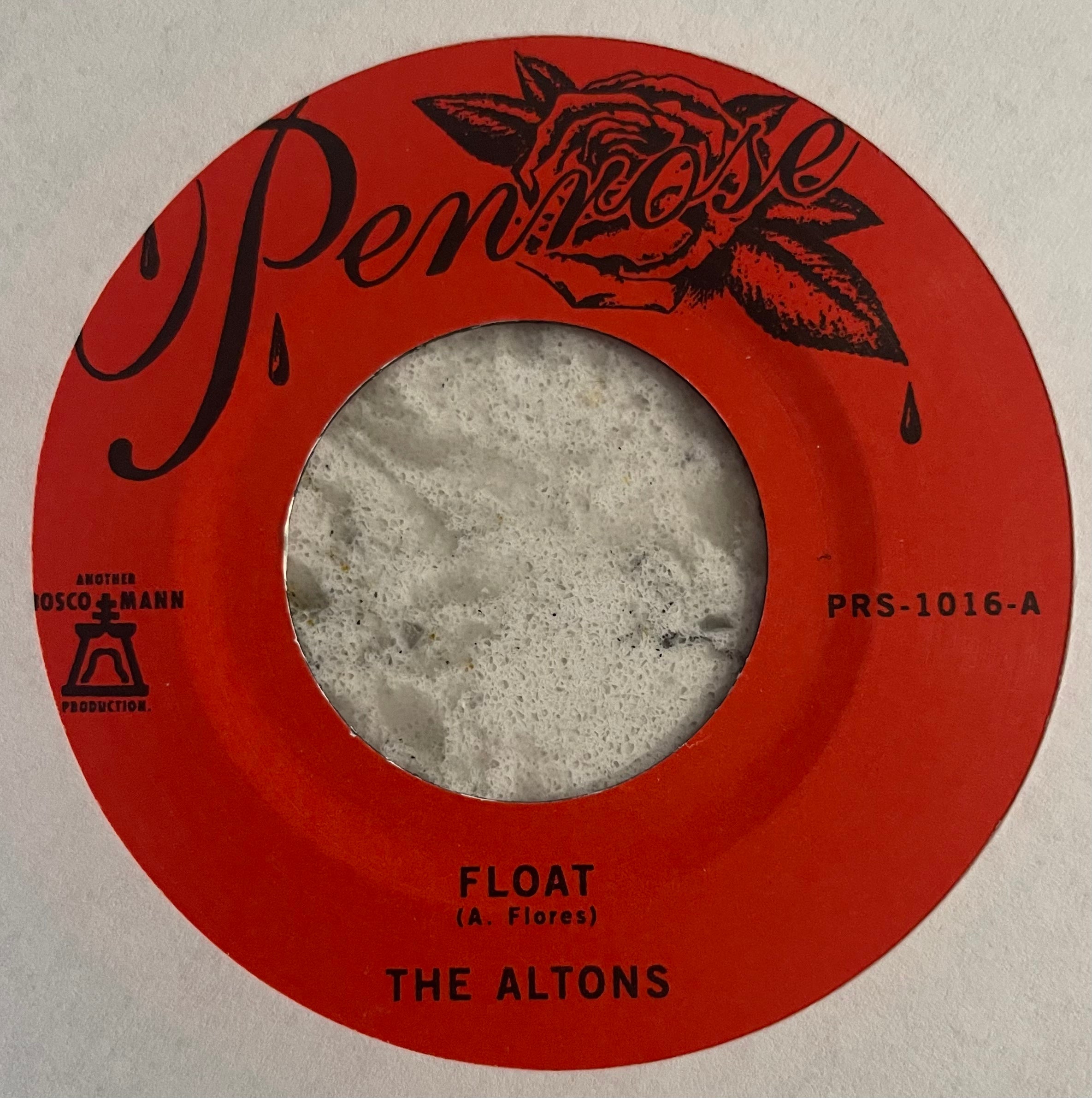 Altons, The - Float b/w Cry For Me (Coke Bottle Vinyl) (7")
