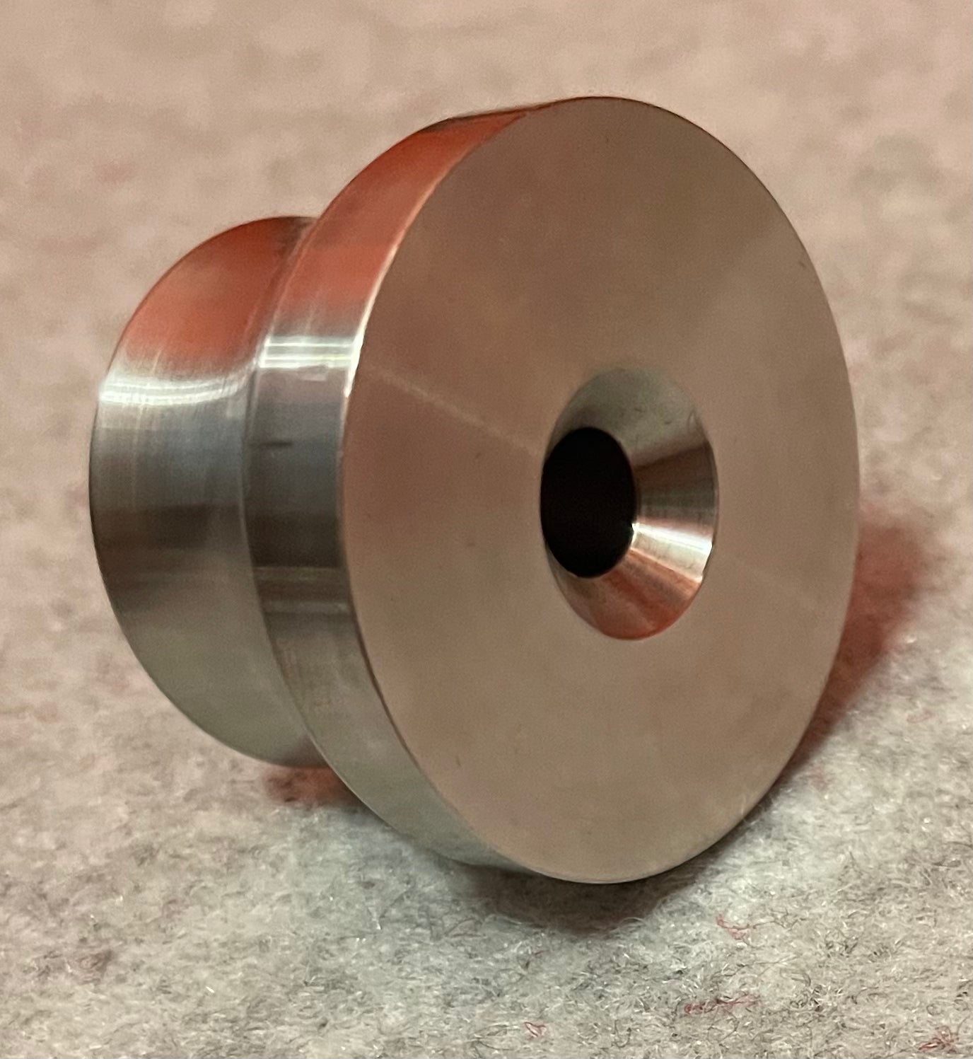 45 Adapter - B45 Logo - Sure Shot Model 1 - Stainless Steel